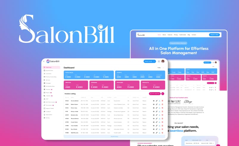 SalonBill — Smart Billing & Management for Modern Salons