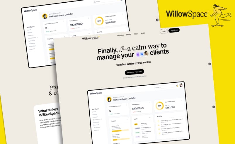 WillowSpace — Streamline Projects, Leads & Team Workflows